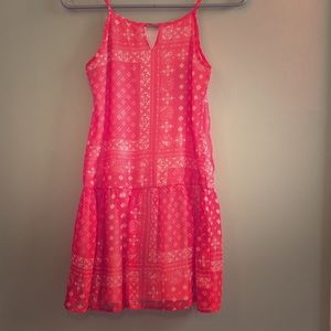 Beautiful floral Red dress 💋